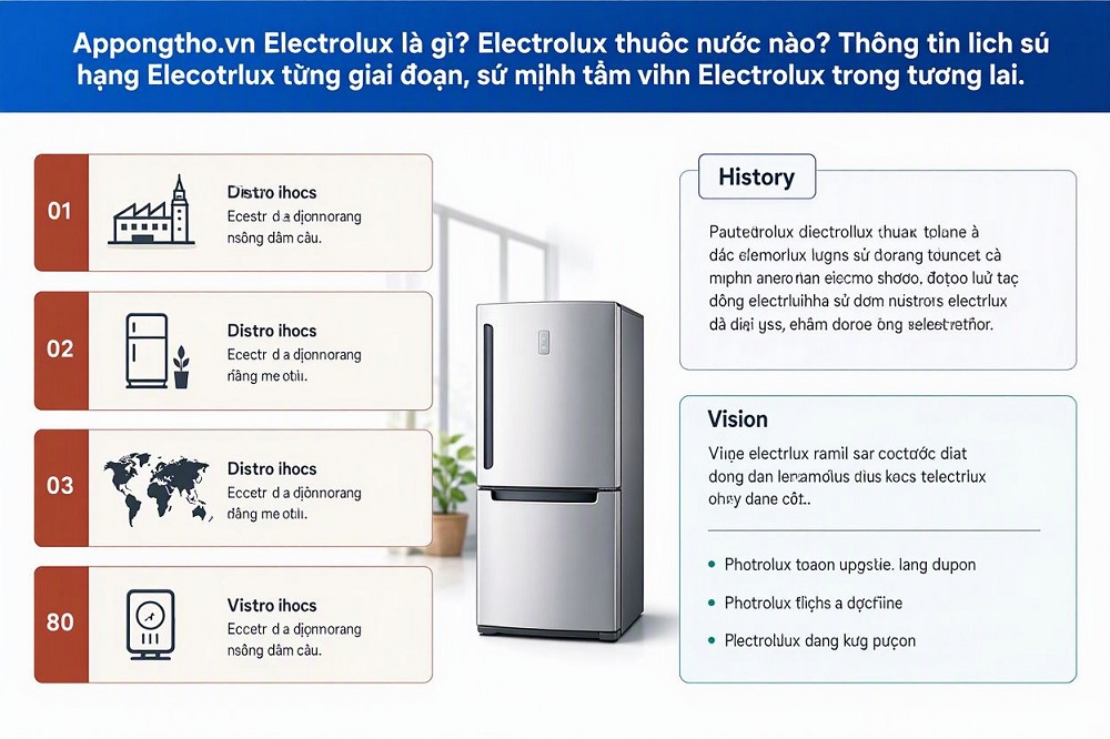 Hãng Electrolux là gì?