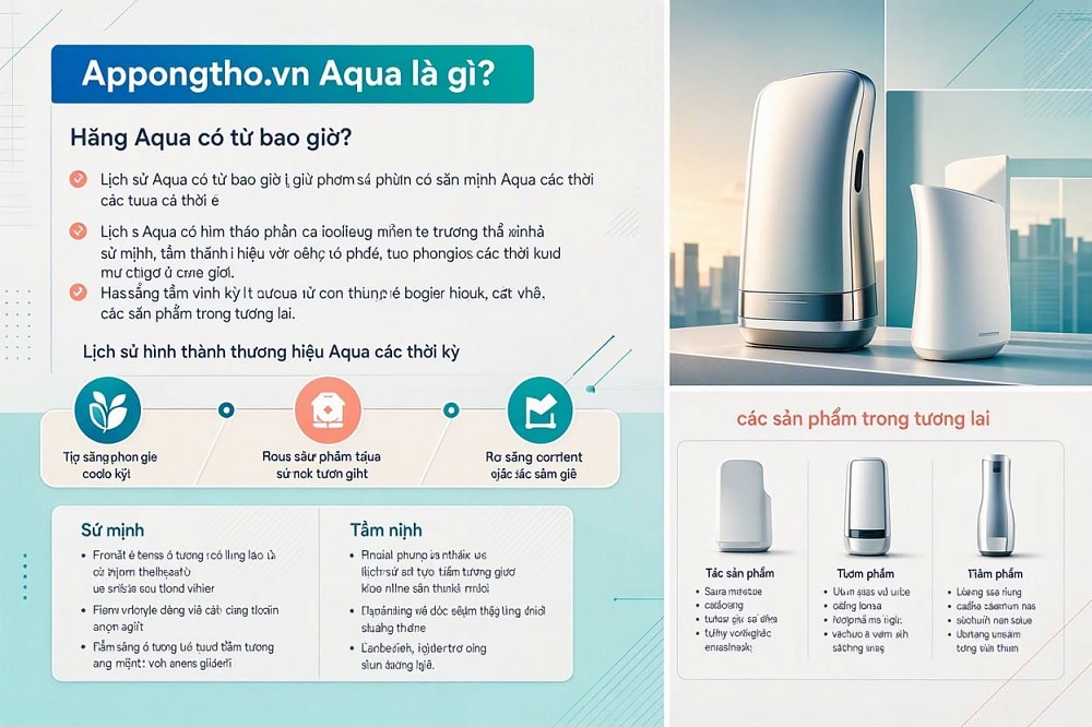 Sứ mệnh tầm nhìn hãng Aqua trong tương lai