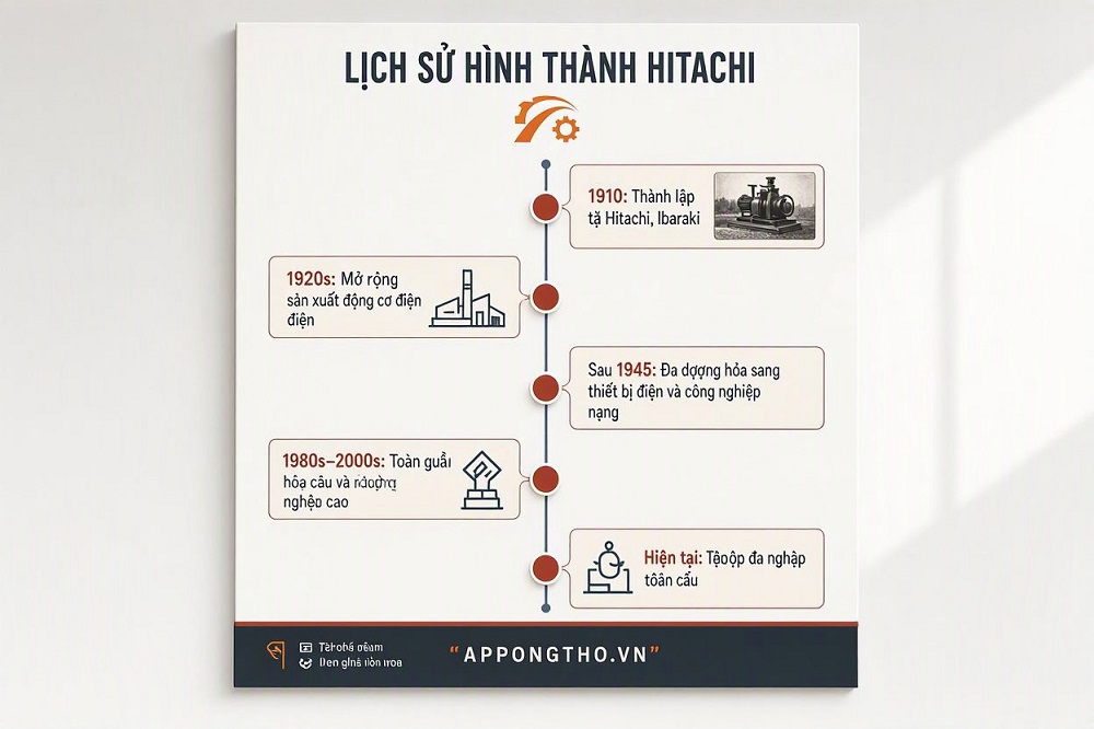 Lịch sử hãng Hitachi