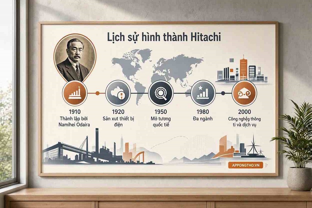 Hãng Hitachi đến từ nước nào?