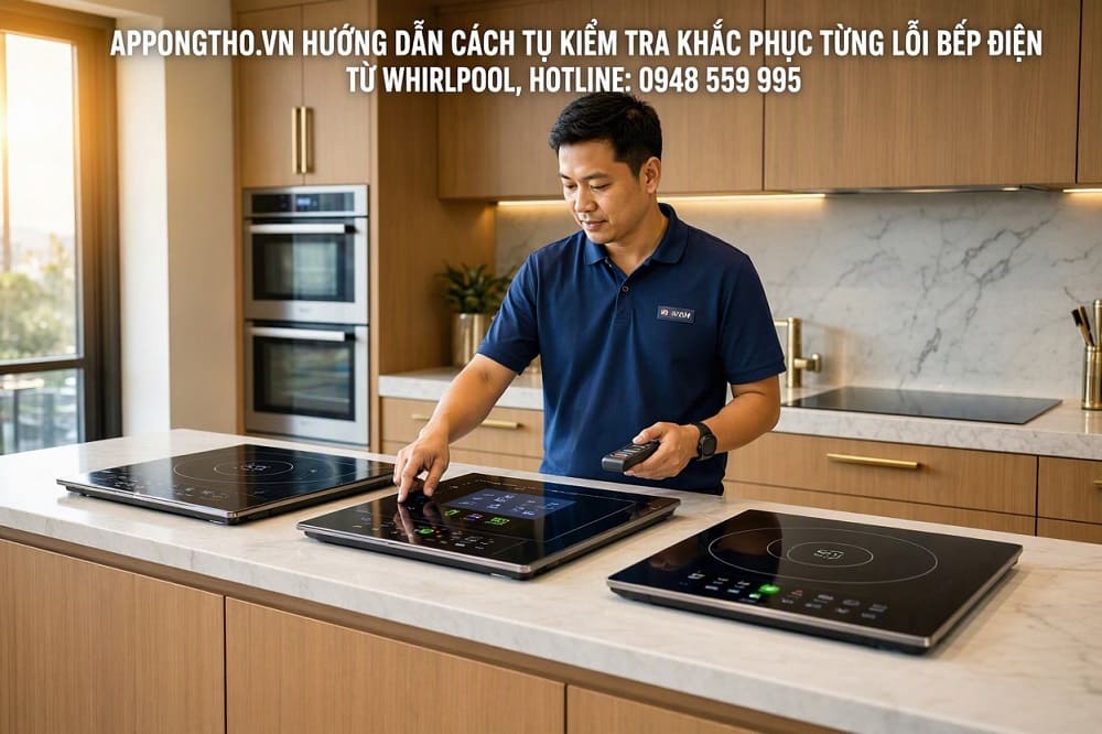 7. Cách phòng tránh bếp từ Whirlpool báo lỗi