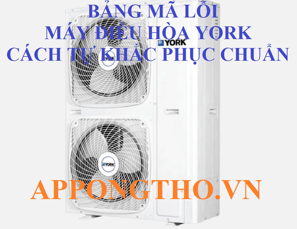 16. Khắc phục Máy nén lỗi (P3, CH21) trên điều hòa York