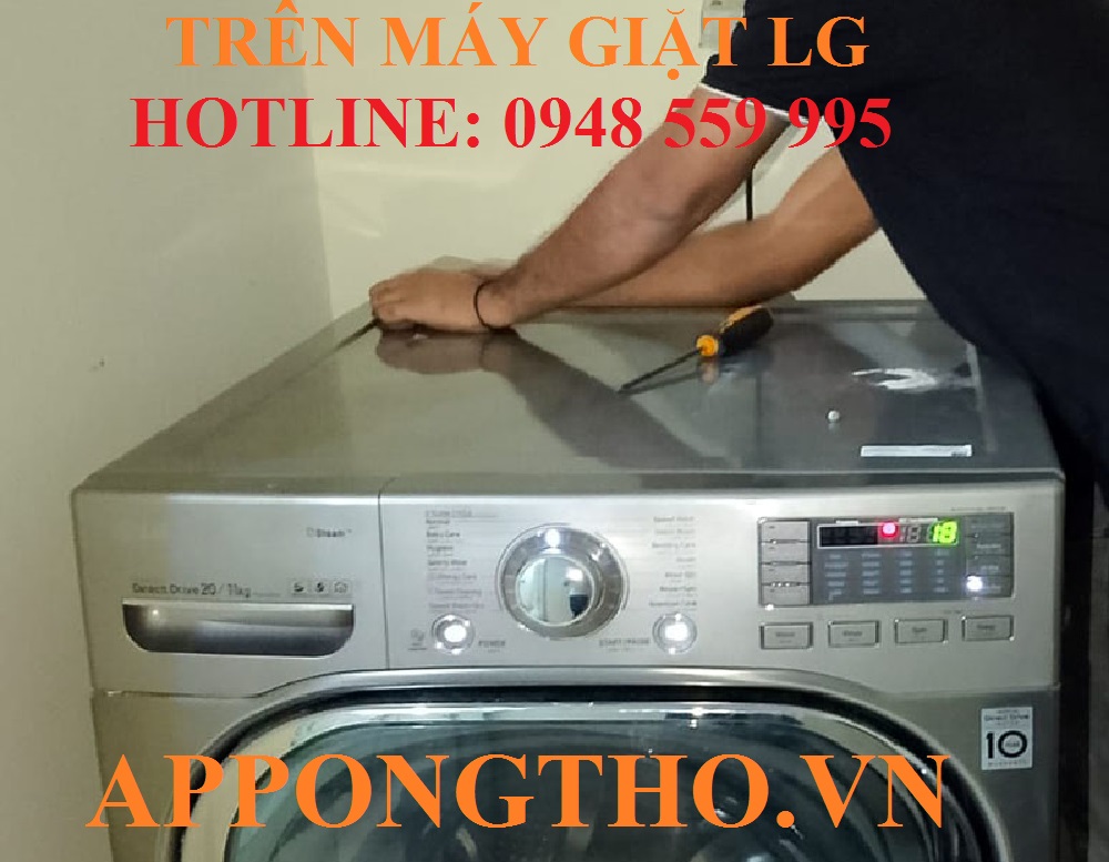 12. Liên hệ với trung tâm sửa lỗi IE máy giặt LG