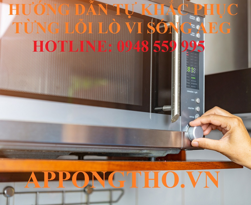 4. Khắc phục lỗi cảm ứng/phím (F240, F439) trên lò vi sóng AEG