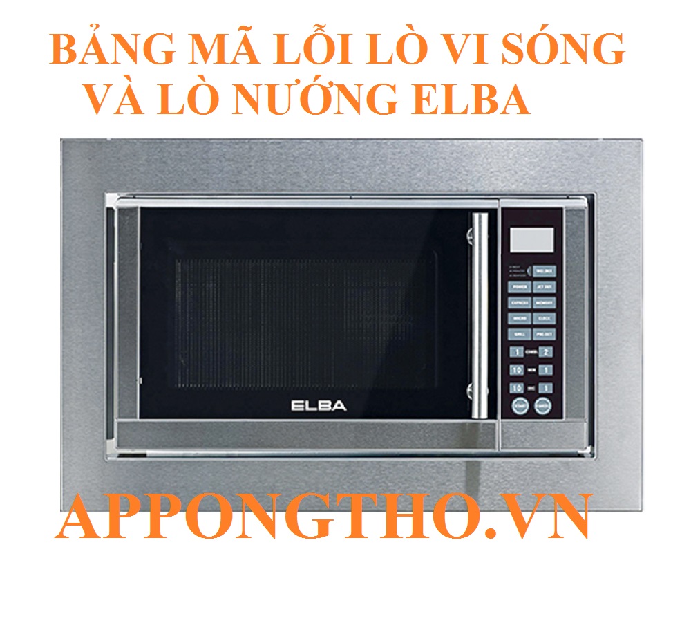 Dịch vụ sửa lỗi lò nướng, lò vi sóng Elba
