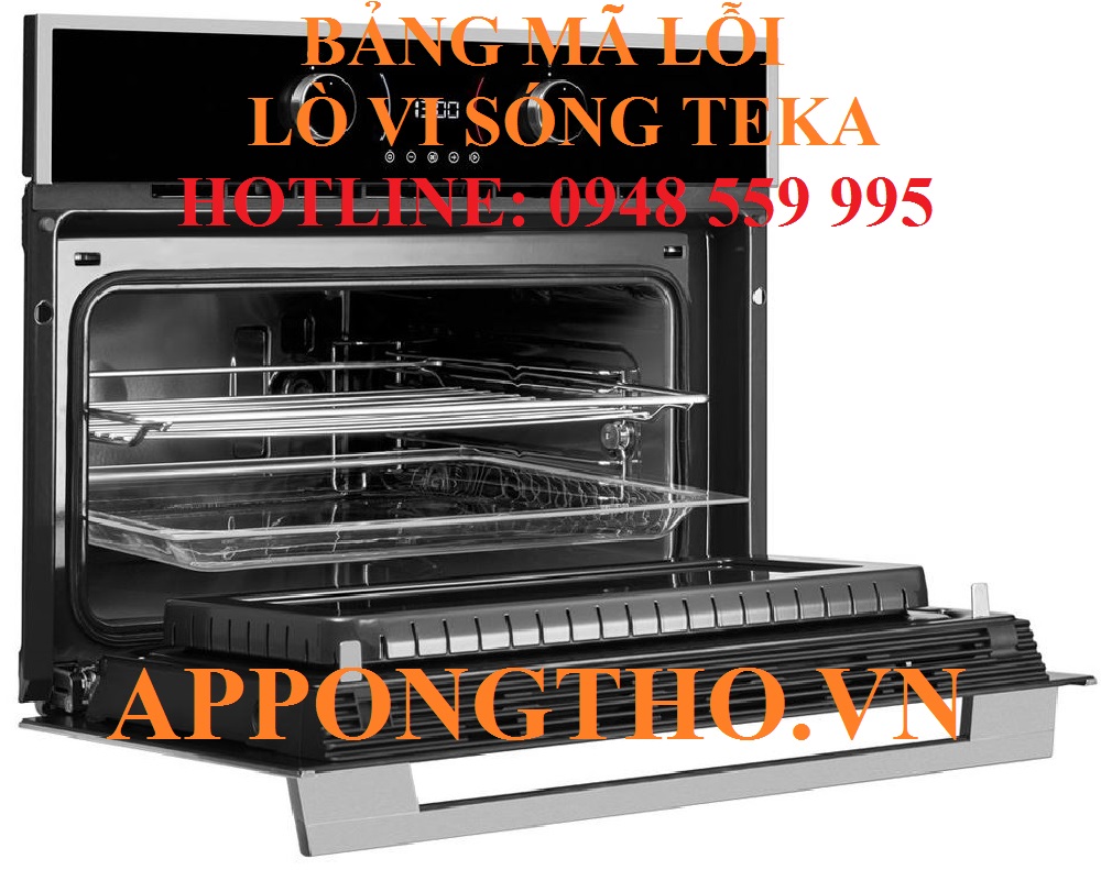 14. Cách khắc phục cảm biến độ ẩm lỗi (E-1) lò Teka