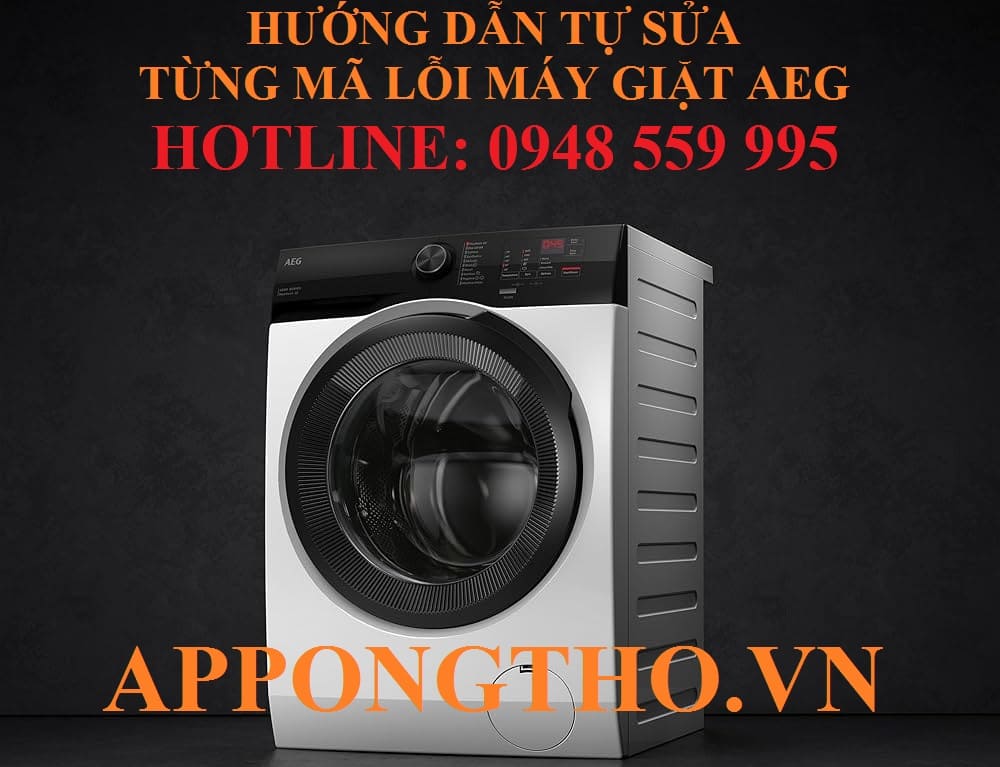 29. Máy giặt AEG báo lỗi E72 – Đứt cảm biến