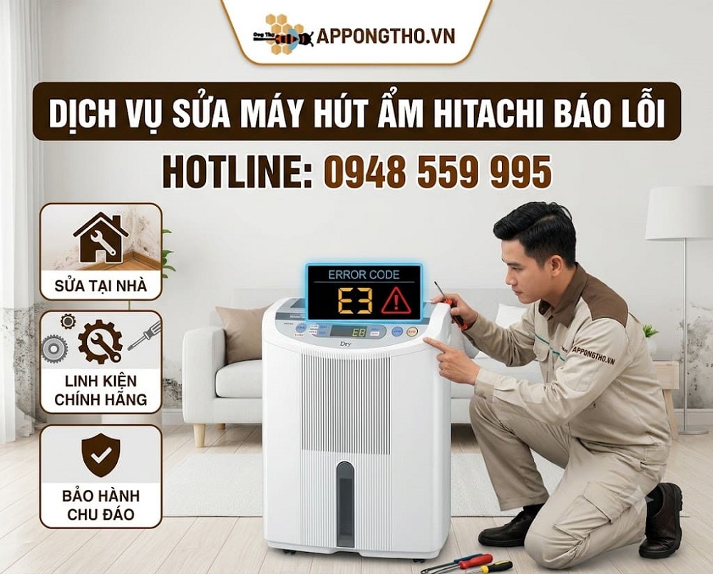 Cách phòng tránh máy hút ẩm Hitachi báo lỗi