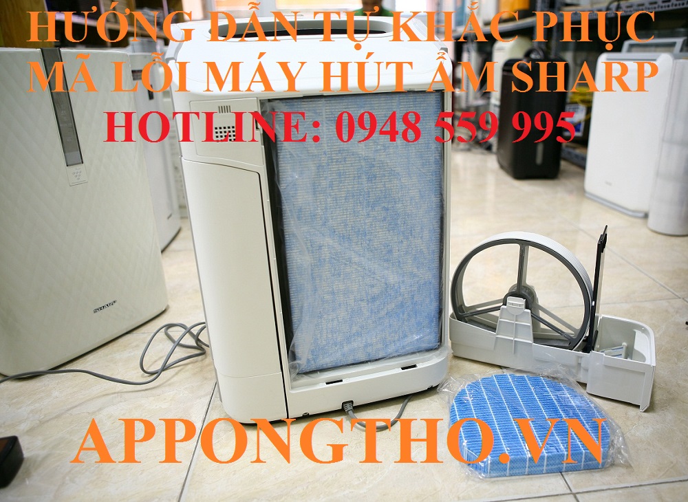 🔌 6. Kiểm tra giao tiếp/kết nối (C6, U4, E9) máy hút ẩm Sharp