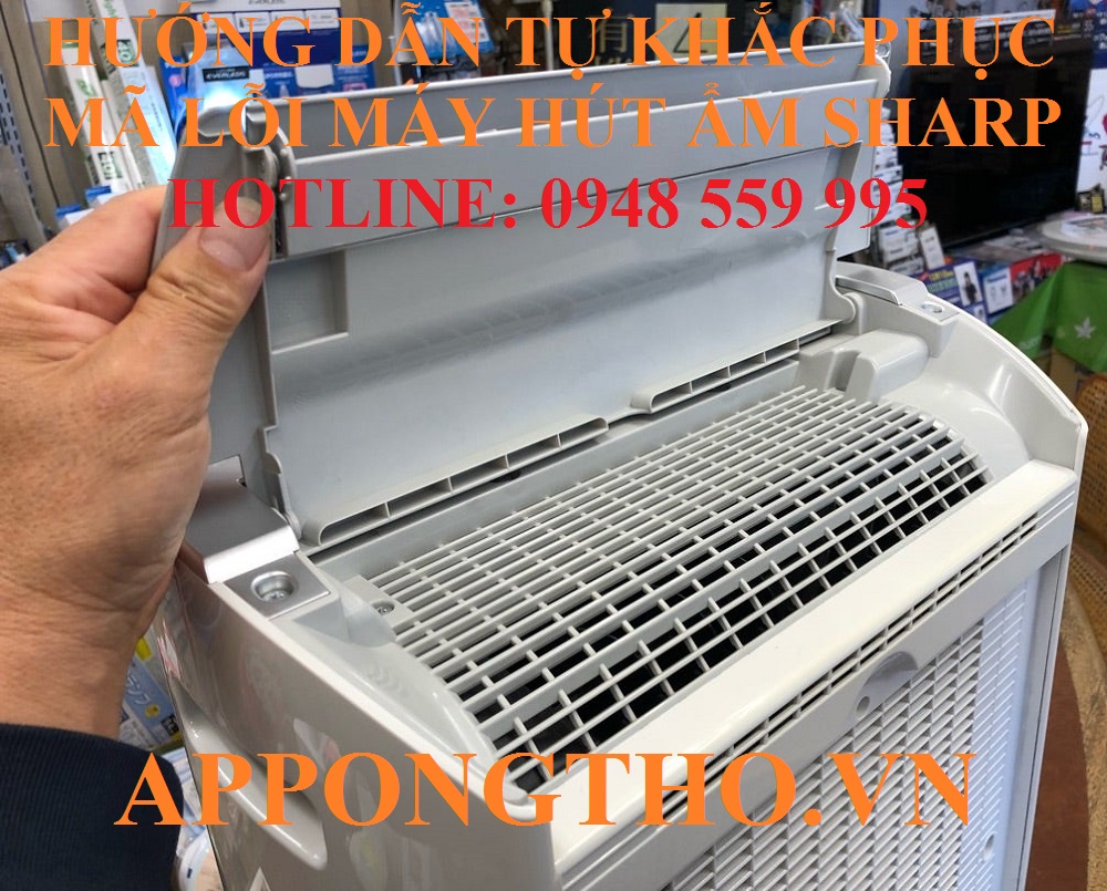 ⚡ 14. Kiểm tra mạch điện (E3) máy hút ẩm Sharp