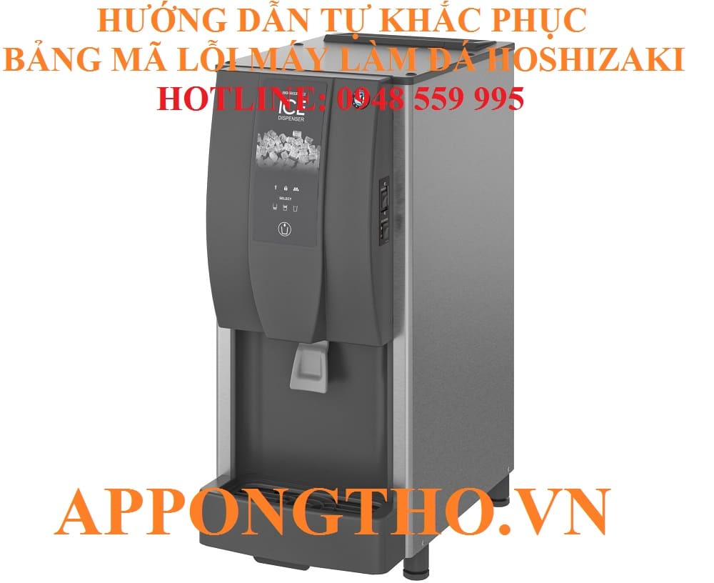 Mục đích nhà sản xuất tích hợp mã lỗi vào máy làm đá Hoshizaki