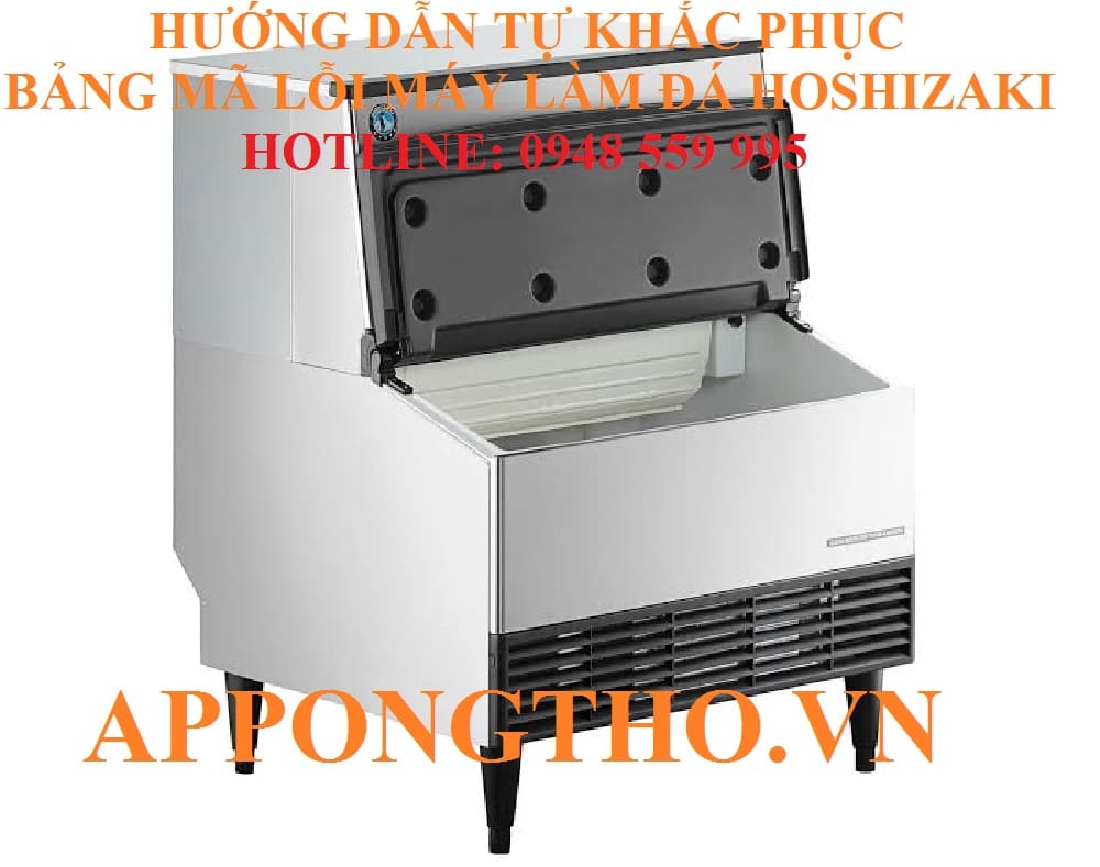 10. Máy làm đá Hoshizaki báo lỗi F6 – Mực nước