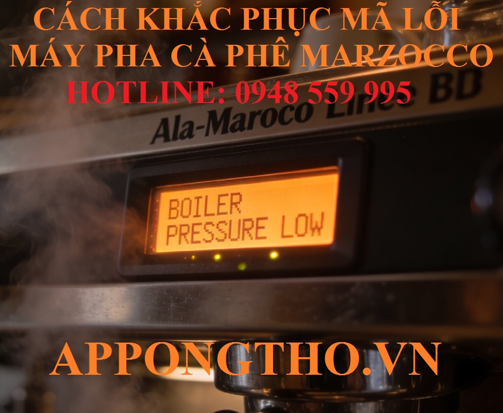 Dịch vụ sửa lỗi máy pha cà phê La Marzocco