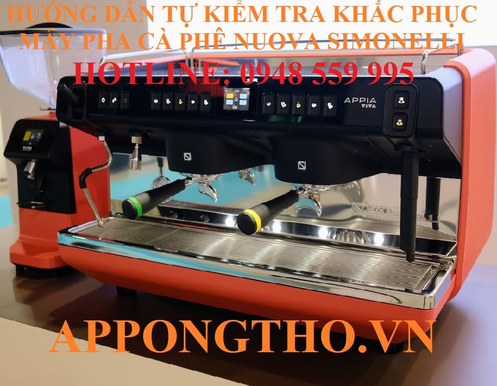 Tầm quan trọng của mã lỗi máy pha cà phê Nuova Simonelli