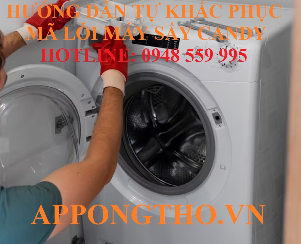 12. Khắc phục EEPROM (E18) trên máy sấy Candy