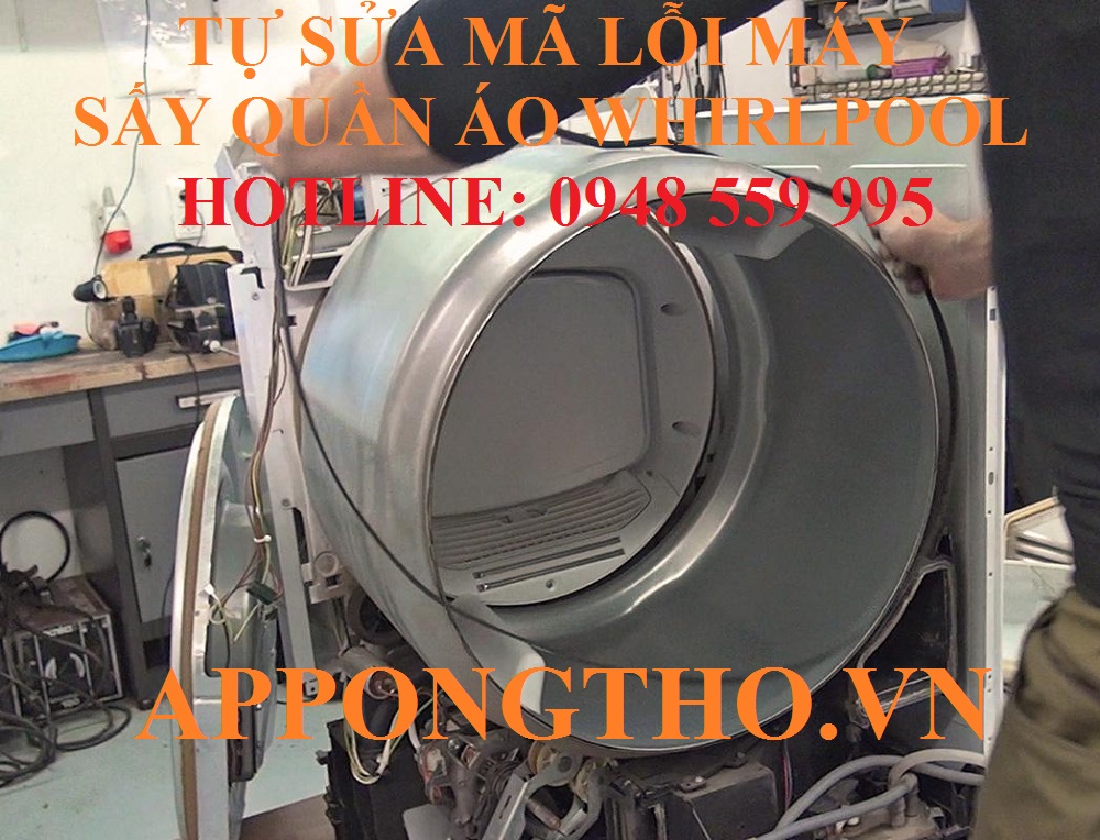Dịch vụ sửa lỗi máy sấy Whirlpool