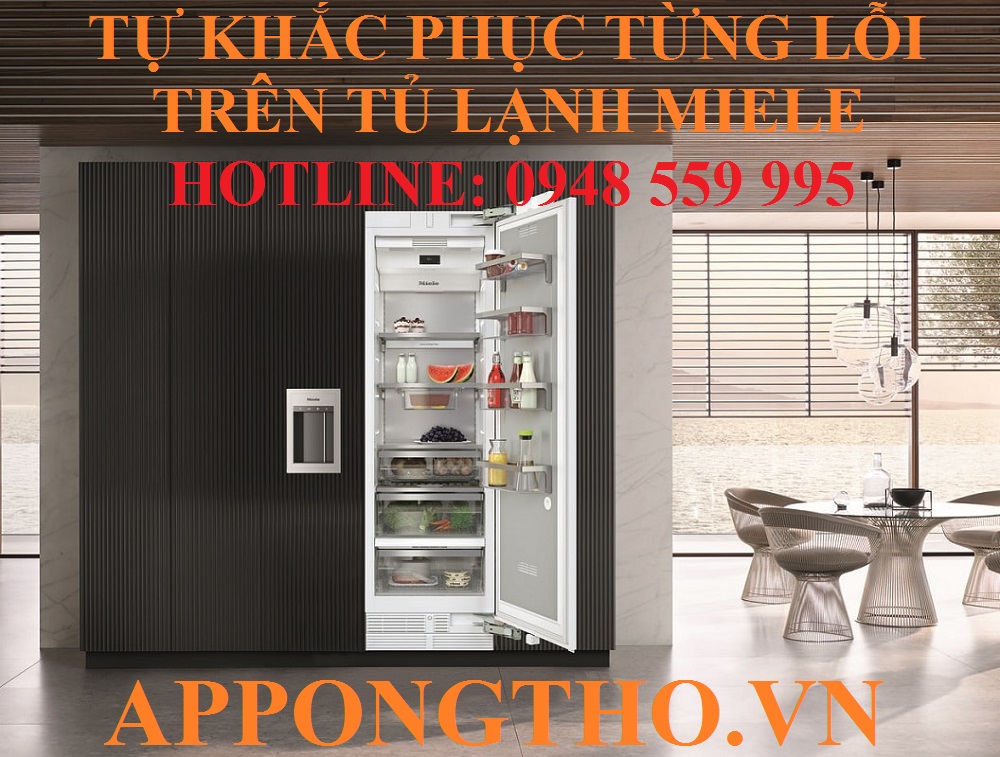 10. Khắc phục tủ lạnh Miele lỗi F25 – Lỗi điện áp