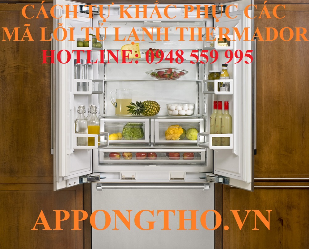 Bảng Mã Lỗi Tủ Lạnh Thermador Inverter Side By Side Đầy Đủ Nhất