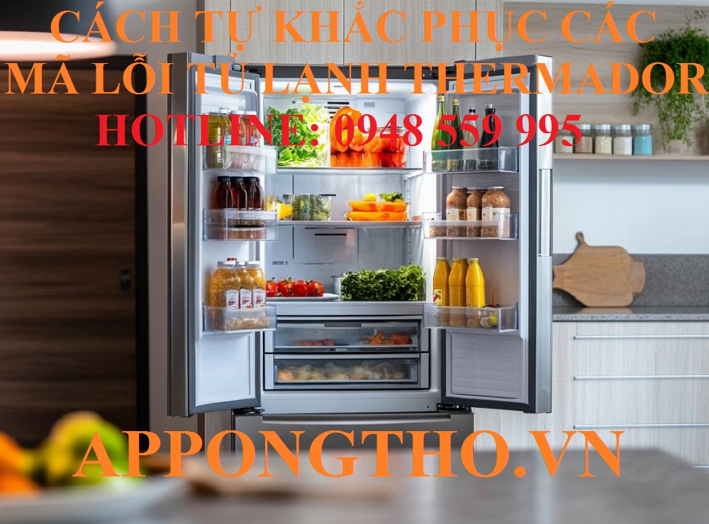 Hướng dẫn khắc phục từng lỗi trên tủ lạnh Thermador chuẩn an toàn