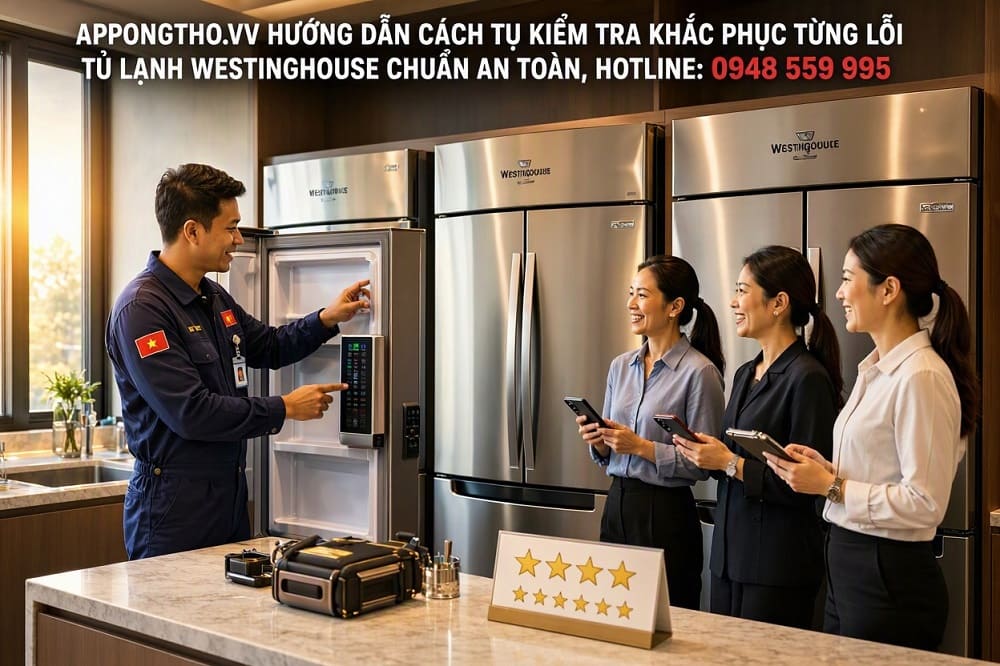 Lợi ích khi hiểu mã lỗi tủ lạnh Westinghouse