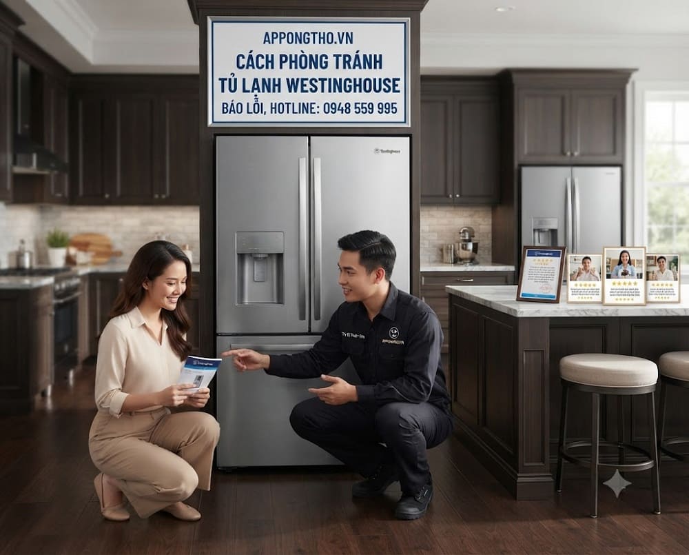12 Cách phòng tránh tủ lạnh Westinghouse báo lỗi