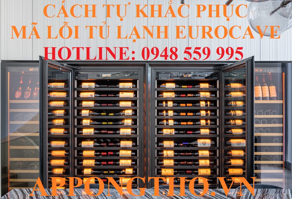 3. Khắc phục lỗi quạt lạnh (E3) trên tủ rượu EuroCave