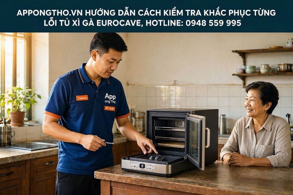 Hiểu mã lỗi tủ xì gà EuroCave đối với kỹ thuật viên