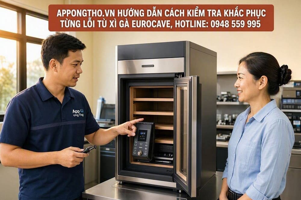 Cách phòng tránh tủ xì gà EuroCave báo lỗi
