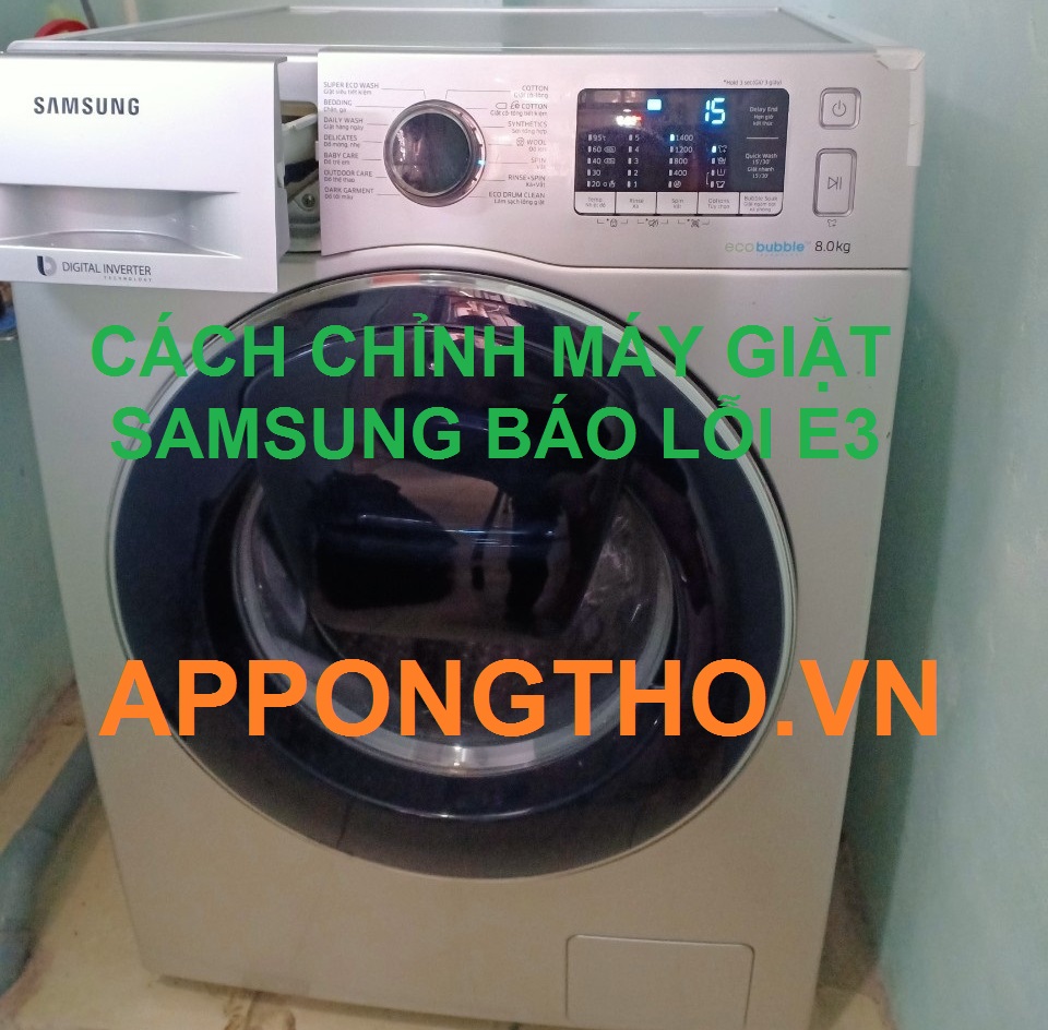 Một số lưu ý về cách sử dụng máy giặt Samsung