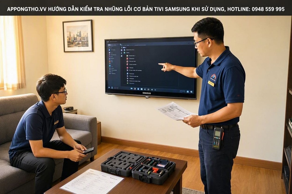 Những Lỗi Cơ Bản Ở Tivi Samsung Thường Gặp Khi Dùng