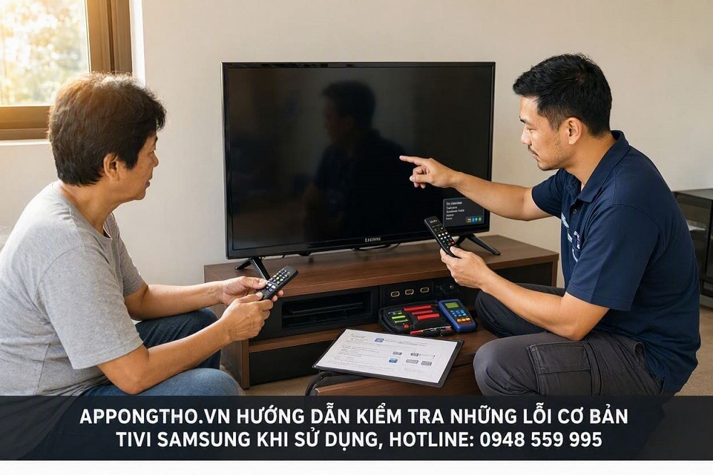 Lỗi cơ bản khi dùng tivi samsung là gì?