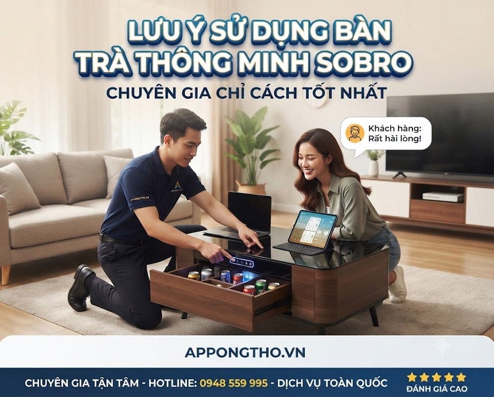 Ưu và nhược điểm khi sử dụng bàn trà thông minh Sobro
