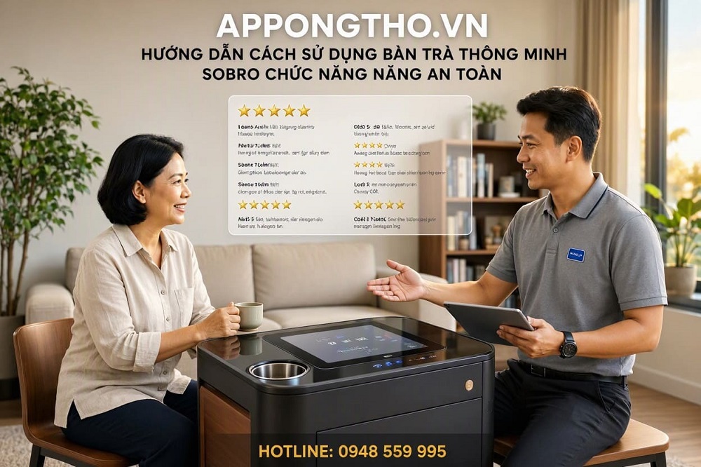 15 Sự cố thường gặp trên bàn trà Sobro
