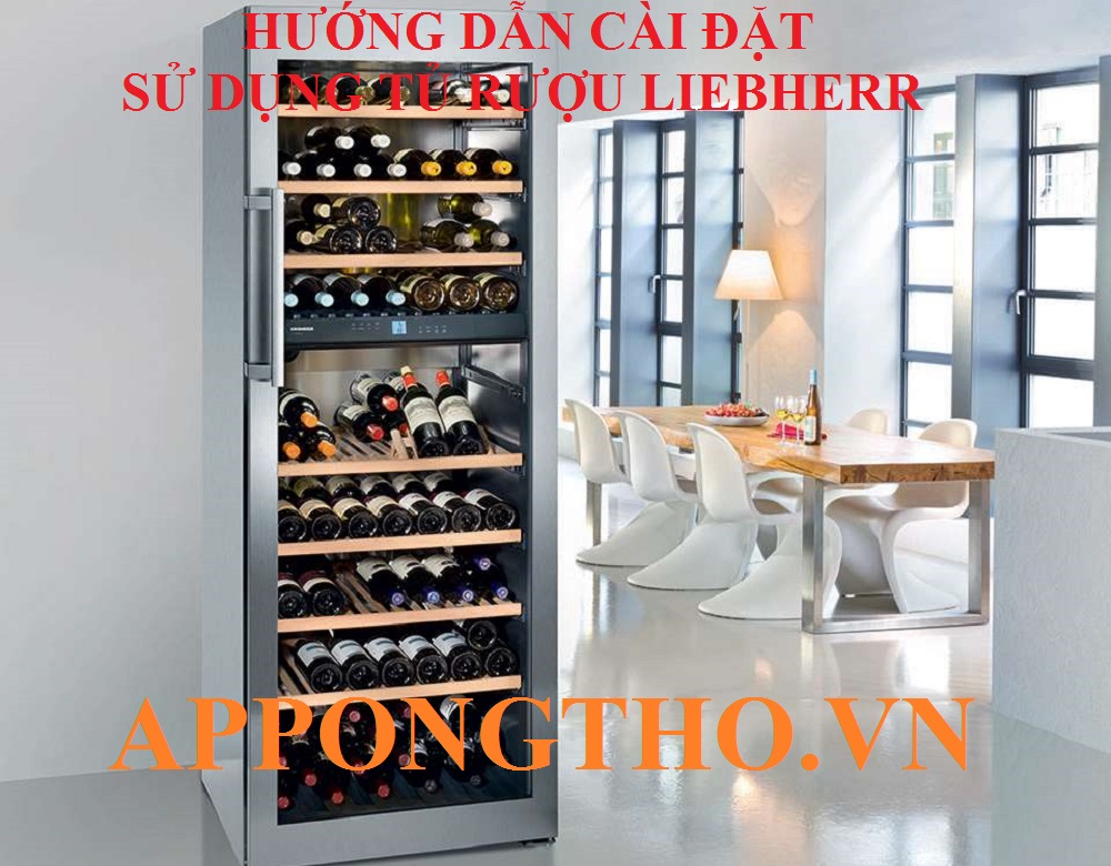 12. Cài đặt ❄️ – Đang làm lạnh trên tủ rượu Liebherr
