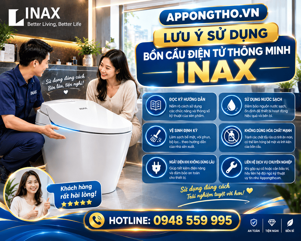 19. Cài đặt ECO – Tiết kiệm điện bồn cầu INAX