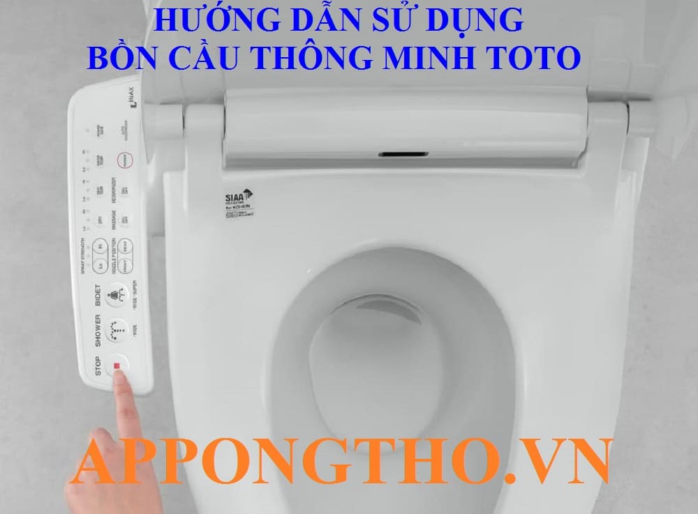 8. Cài đặt Water Temp – Chỉnh nhiệt độ nước trên bồn cầu thông minh TOTO