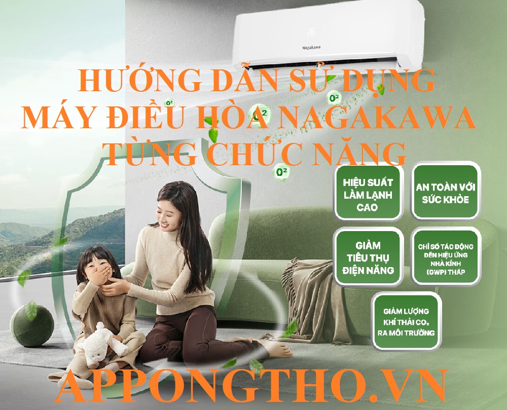 10 Dấu hiệu thường gặp trên điều hòa Nagakawa