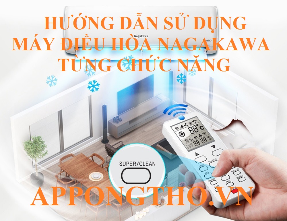 FAQ Hỏi đáp về sử dụng điều hòa Nagakawa