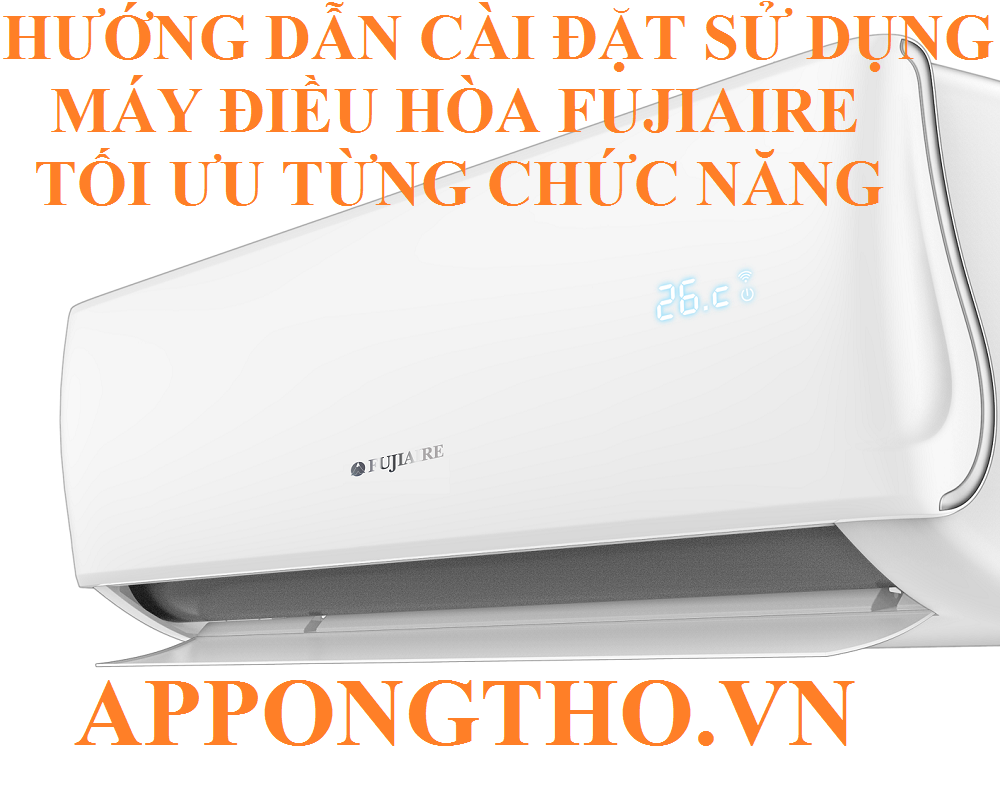 15. Cài đặt sử dụng ECO (Tiết kiệm điện) trên máy điều hòa Fujiaire