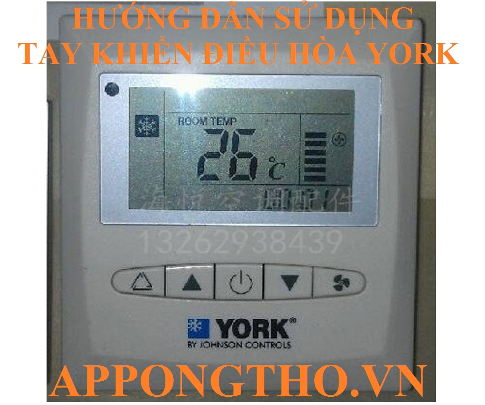 Hướng dẫn cài đặt sử dụng máy điều hòa York chi tiết
