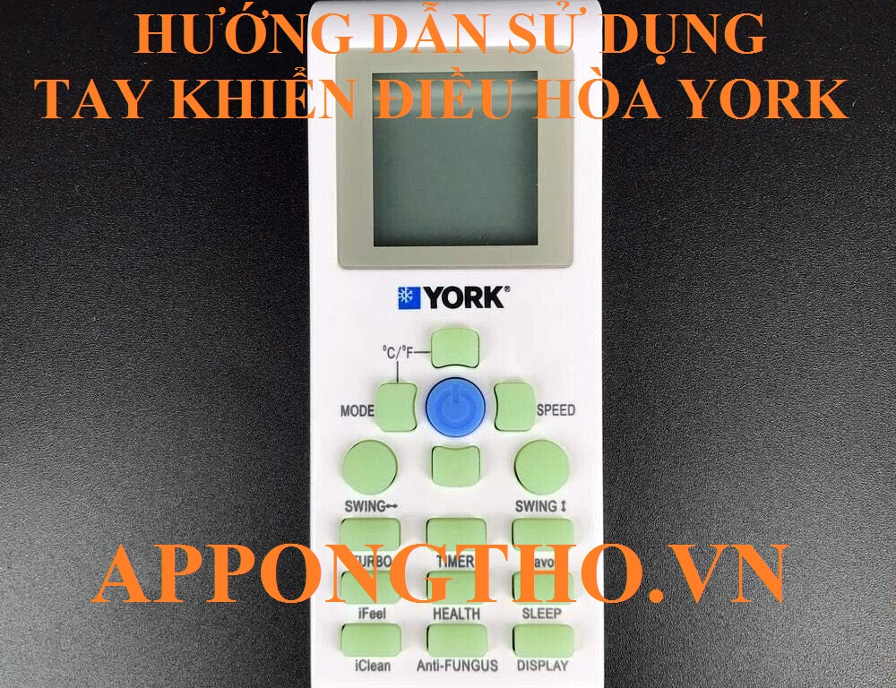 9 Sự cố thường gặp khi sử dụng điều hòa York sai cách