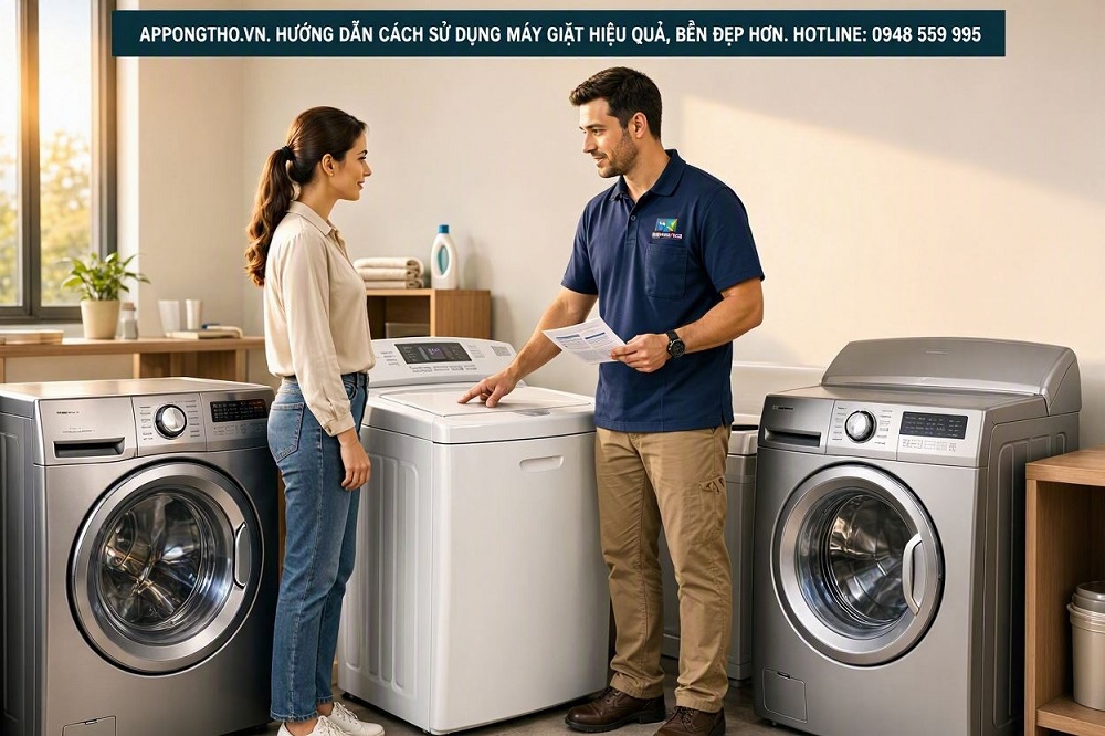 Mẹo sử dụng máy giặt hiệu quả giặt tốt hơn sạch bong quần áo