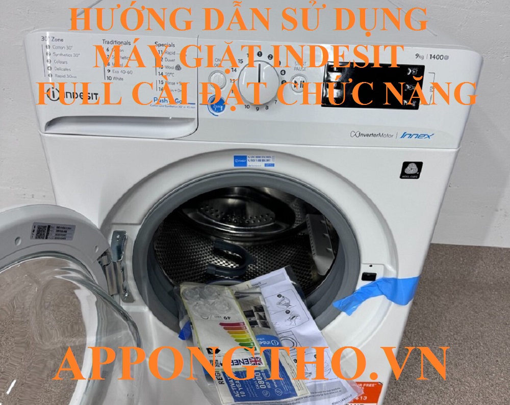 3. Cài đặt giặt vải tổng hợp (👖 Synthetics)