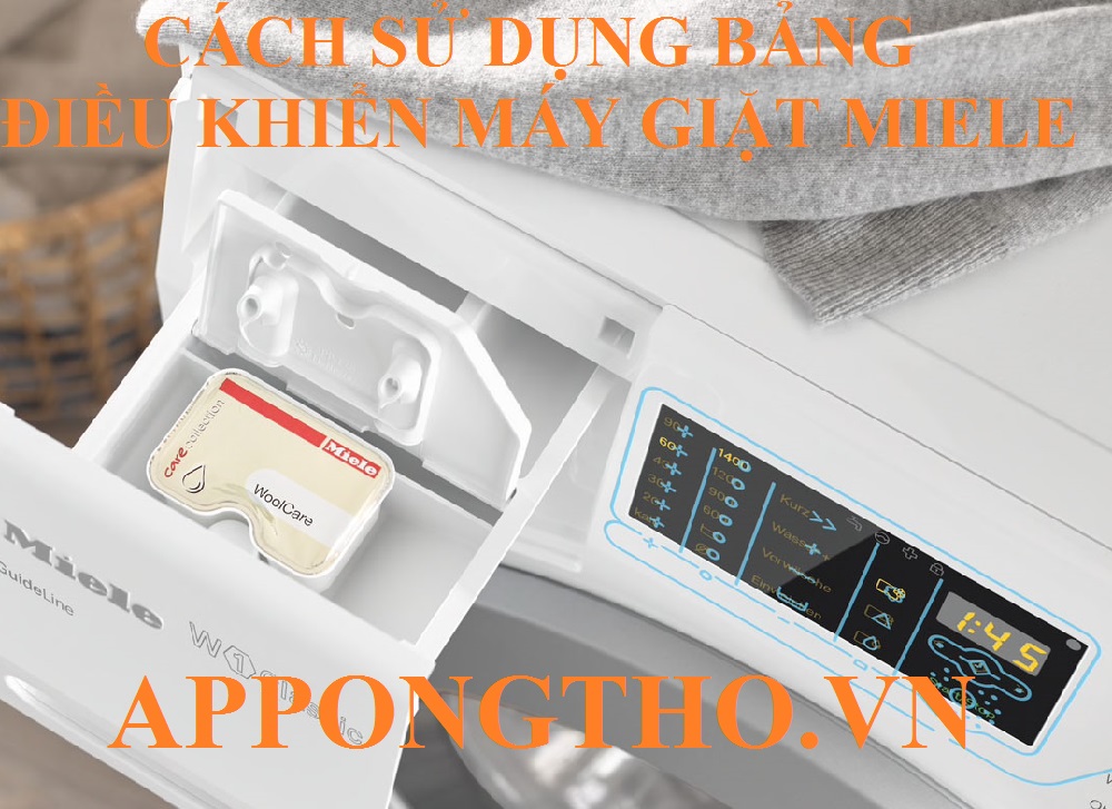 Sử dụng máy giặt Miele là gì?