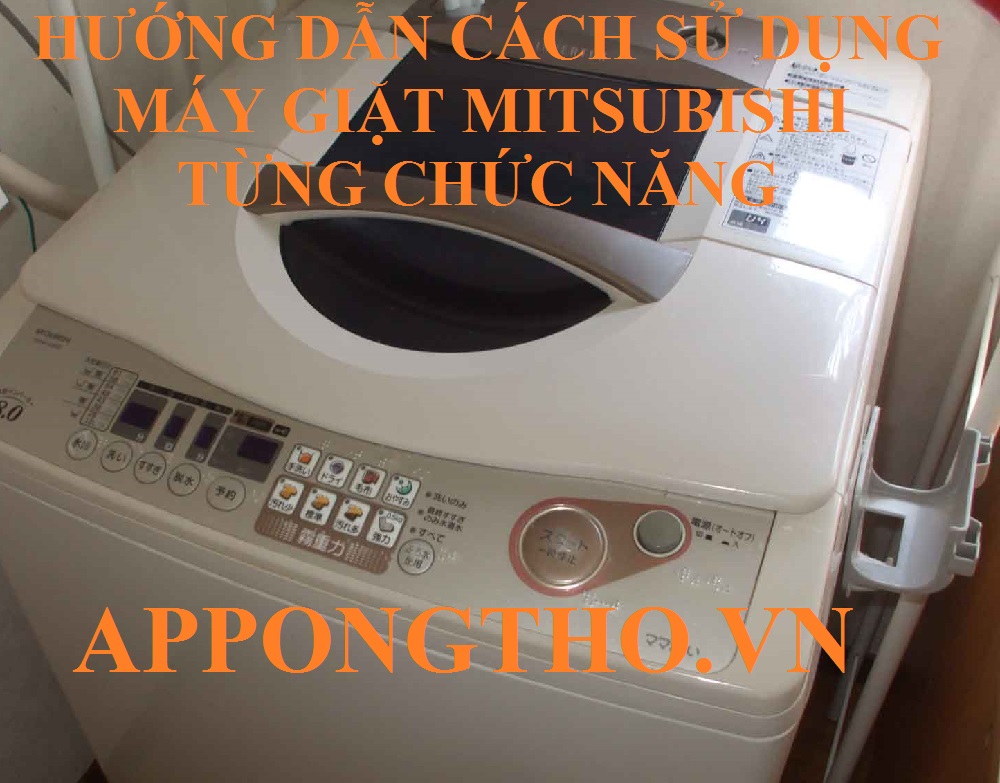 26. Cài đặt Tốc độ – スピード – Speed trên máy giặt Mitsubishi