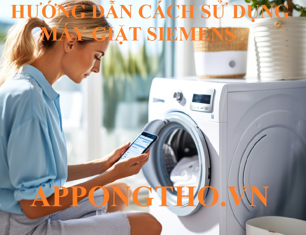 9 Sự cố thường gặp khi sử dụng máy giặt Siemens