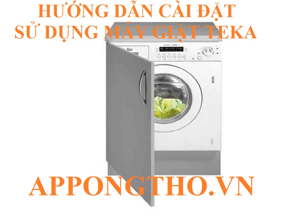 🔟 Cách cài đặt giặt sơ (Prewash) trên máy giặt Teka