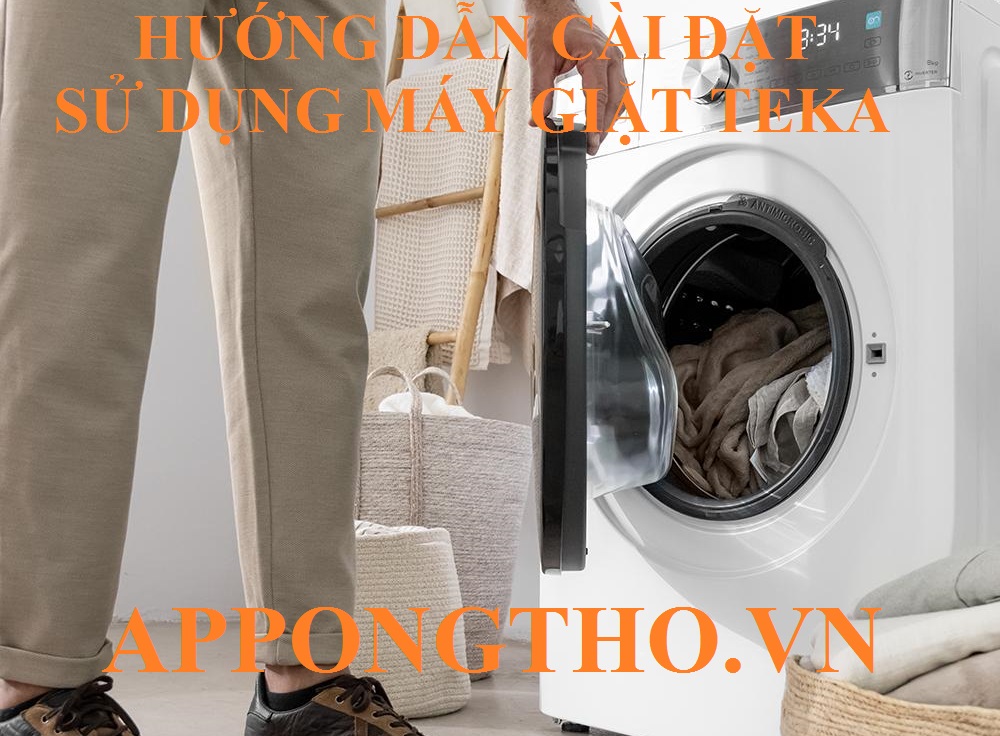 Hướng dẫn sử dụng máy giặt Teka cửa trước từng chức năng