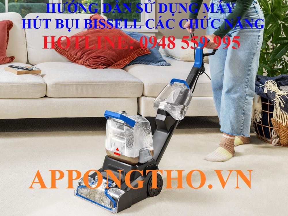 9. Cài đặt Tiết kiệm – Eco máy hút bụi Bissell