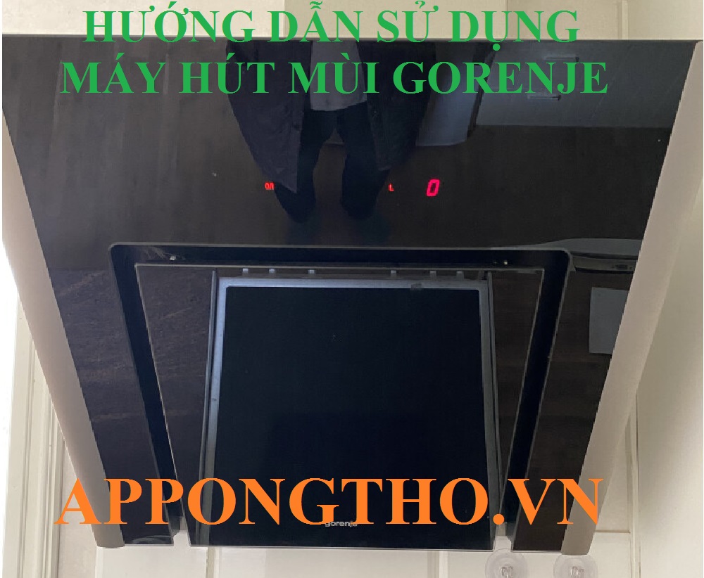 Bảng điều khiển máy hút mùi Gorenje
